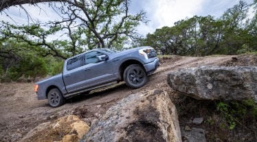 F-150 Lightning Lariat off-road